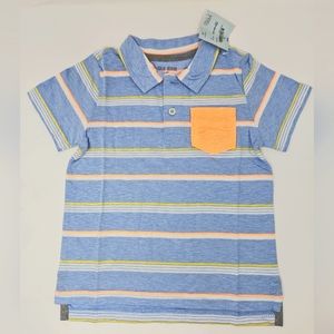 4T Collared Stripped Dress Shirt